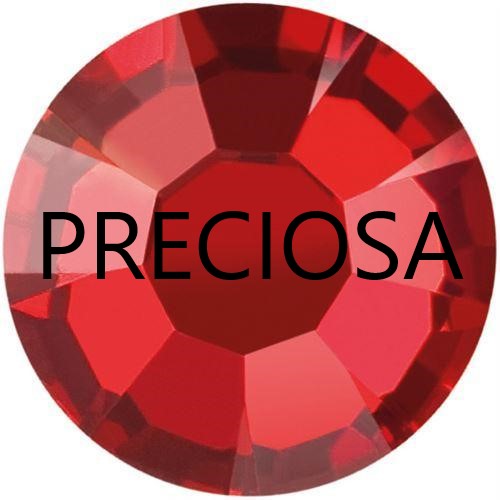 Preciosa Red Velvet flat back rhinestone crystal non hotfix