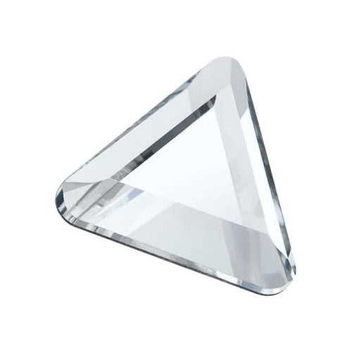 Preciosa Triangle shape flat back rhinestone crystal non hotfix