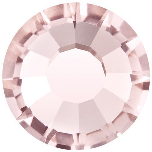Preciosa Vintage Rose flat back rhinestone crystal non hotfix