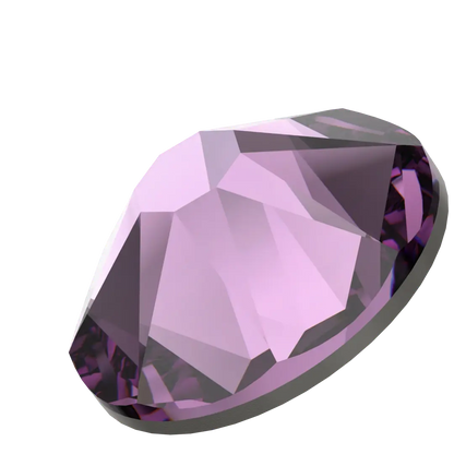 Swarovski Amethyst flat back rhinestone crystal non hotfix