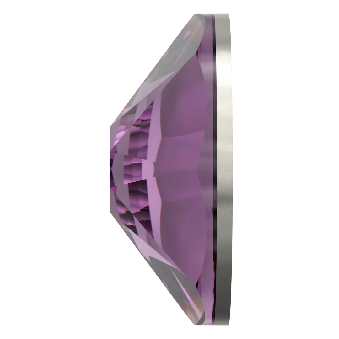 Swarovski Amethyst flat back rhinestone crystal non hotfix