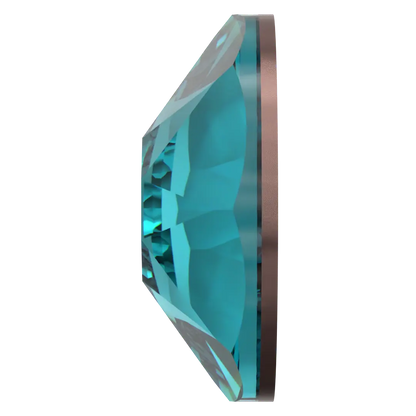 Swarovski Blue Zircon flat back rhinestone crystal non hotfix