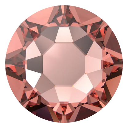 Swarovski Blush Rose flat back rhinestone crystal non hotfix