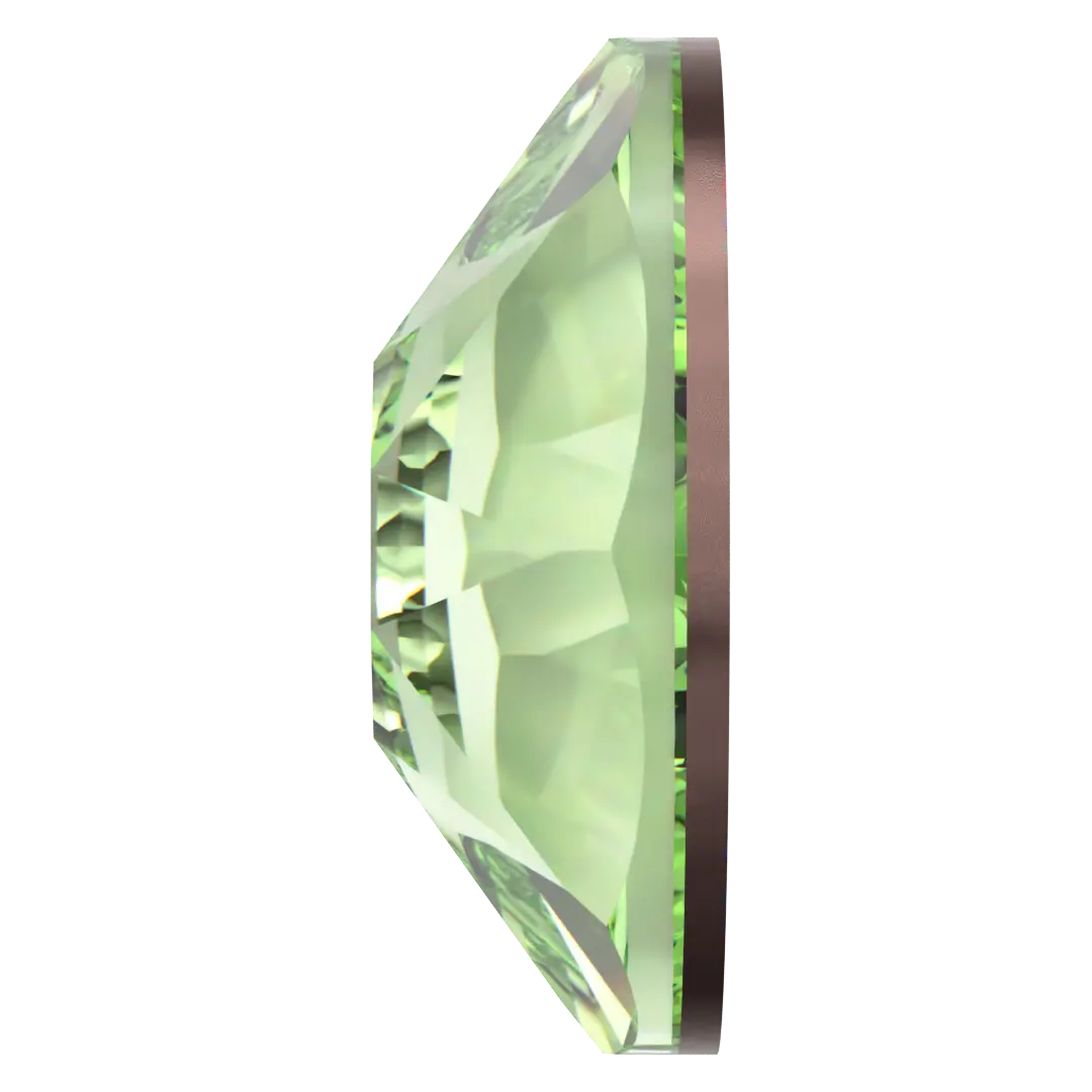 Swarovski Chrysolite flat back rhinestone crystal non hotfix