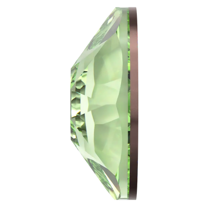 Swarovski Chrysolite flat back rhinestone crystal non hotfix