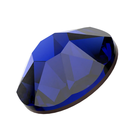 Swarovski Cobalt flat back rhinestone crystal non hotfix
