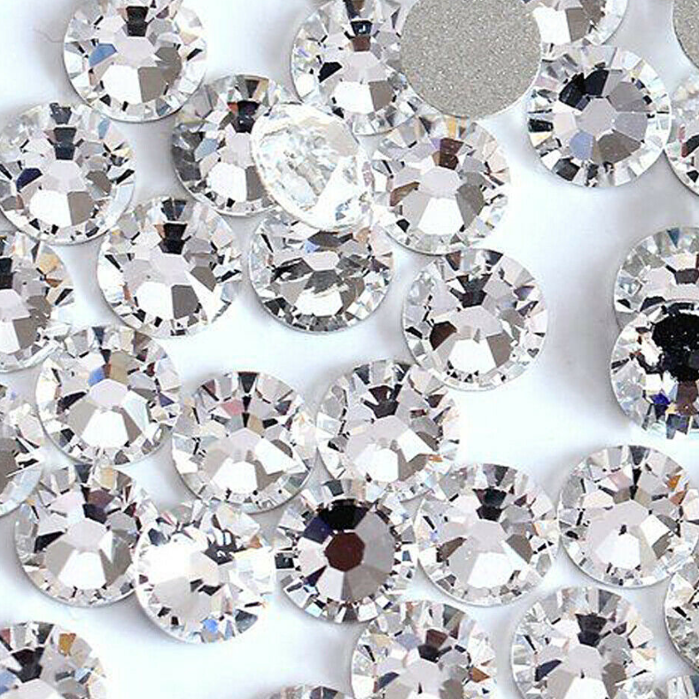 Swarovski Crystal SS10 flat back rhinestone crystal non hotfix wholesale pack