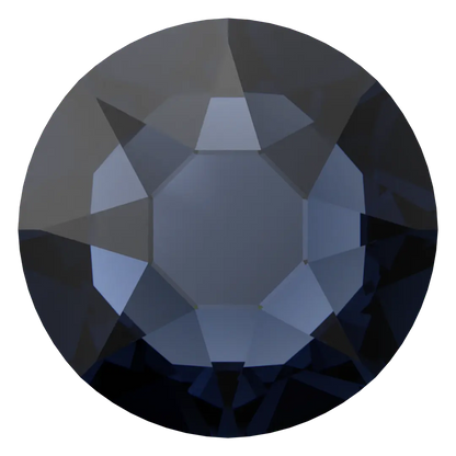Swarovski Dark Indigo flat back rhinestone crystal non hotfix