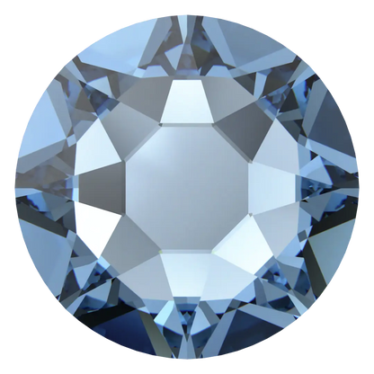 Swarovski Denim Blue flat back rhinestone crystal non hotfix
