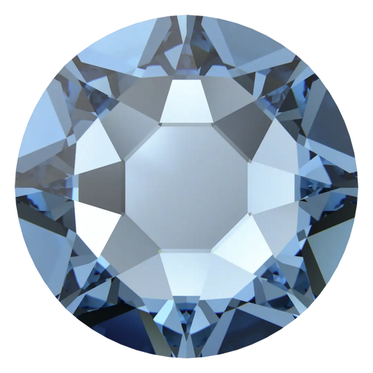 Swarovski Denim Blue flat back rhinestone crystal non hotfix