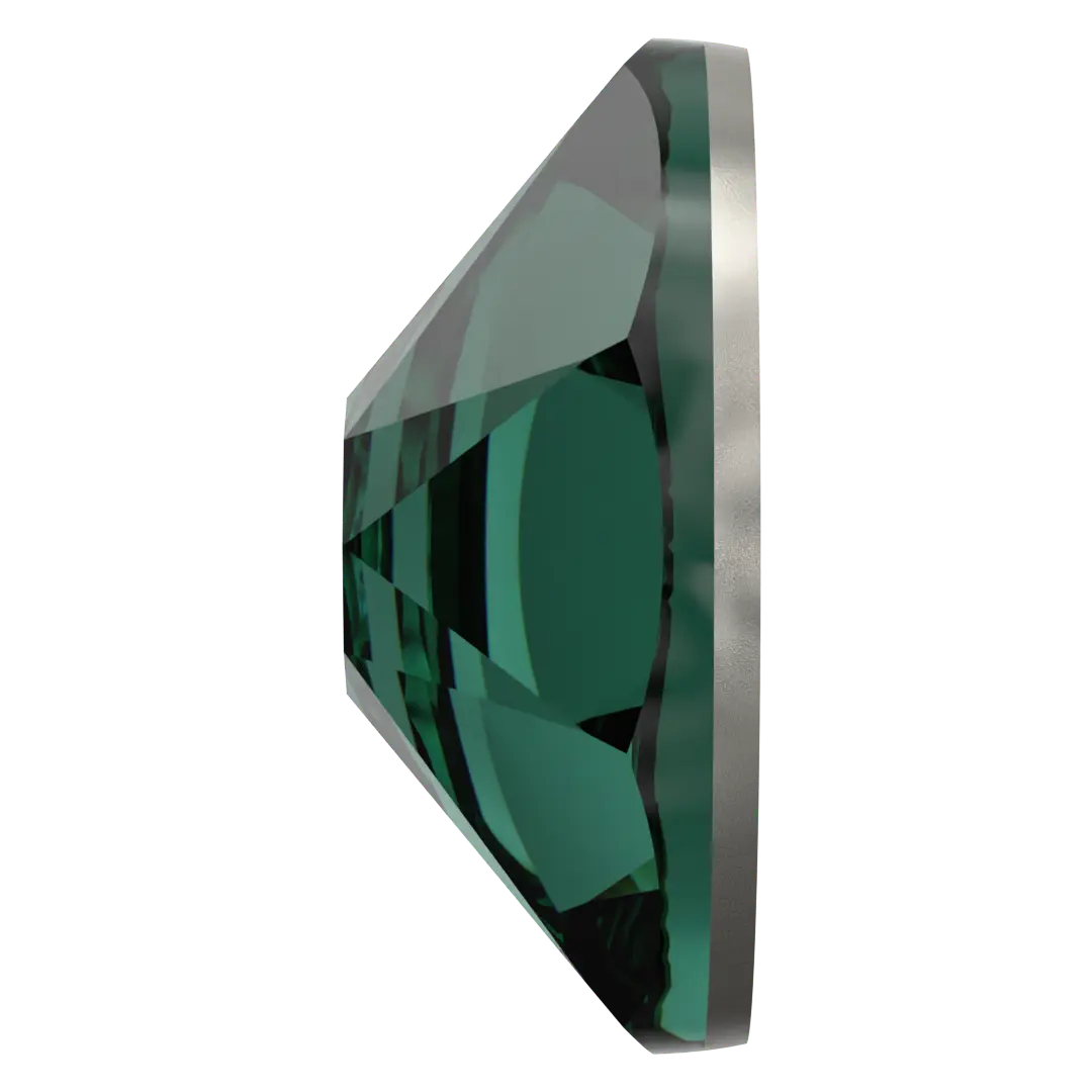 Swarovski Emerald flat back rhinestone crystal non hotfix