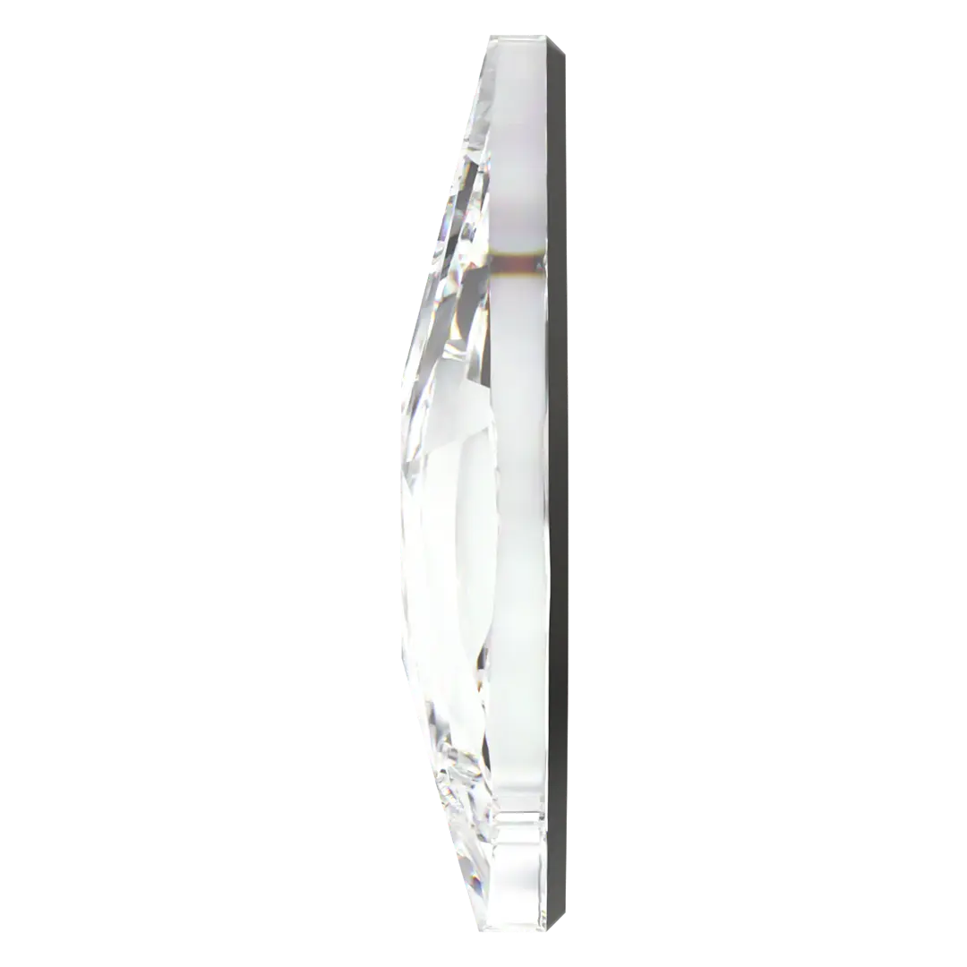 Swarovski Flame shape flat back rhinestone crystal non hotfix