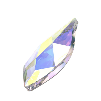 Swarovski Flame shape flat back rhinestone crystal non hotfix