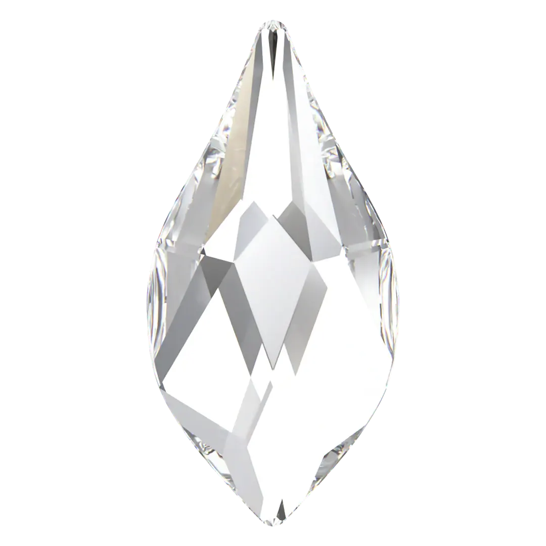 Swarovski Flame shape flat back rhinestone crystal non hotfix