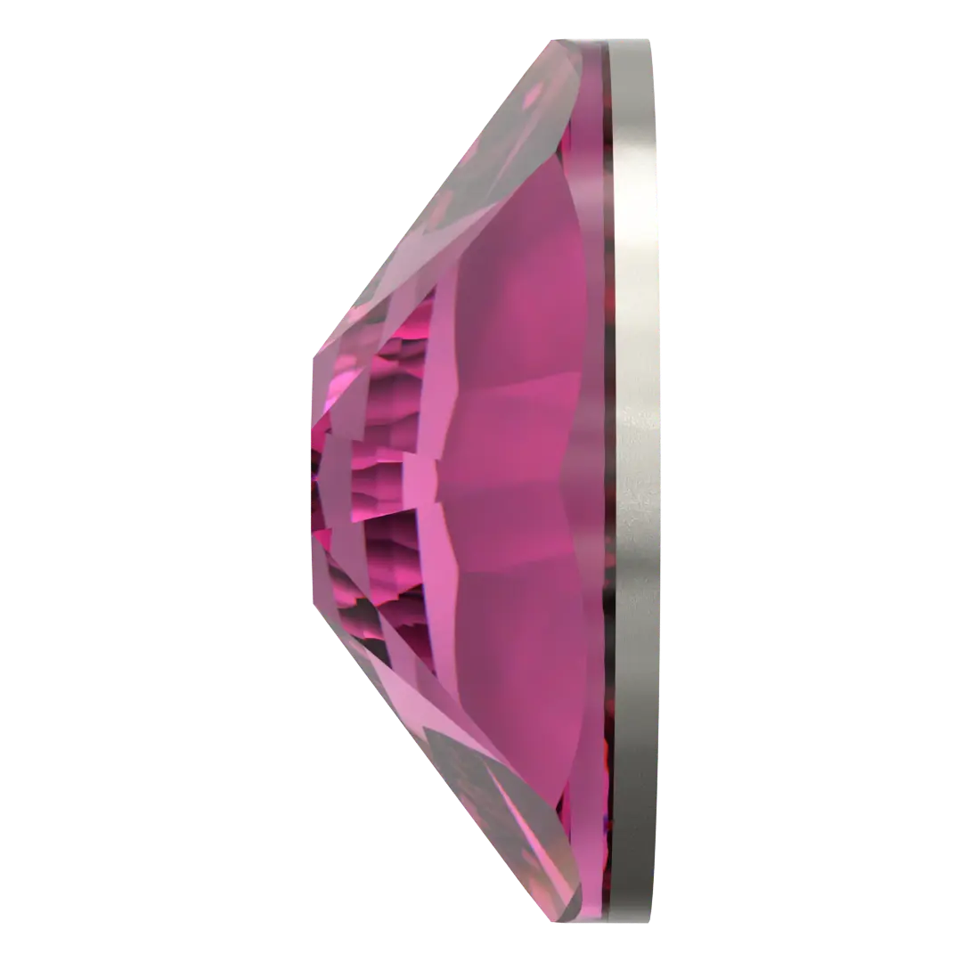 Swarovski Fuchsia flat back rhinestone crystal non hotfix