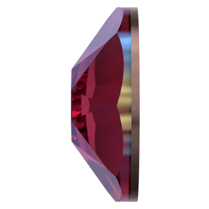 Swarovski Fuchsia Shimmer flat back rhinestone crystal non hotfix
