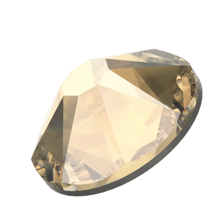 Swarovski Golden Shadow flat back rhinestone crystal non hotfix
