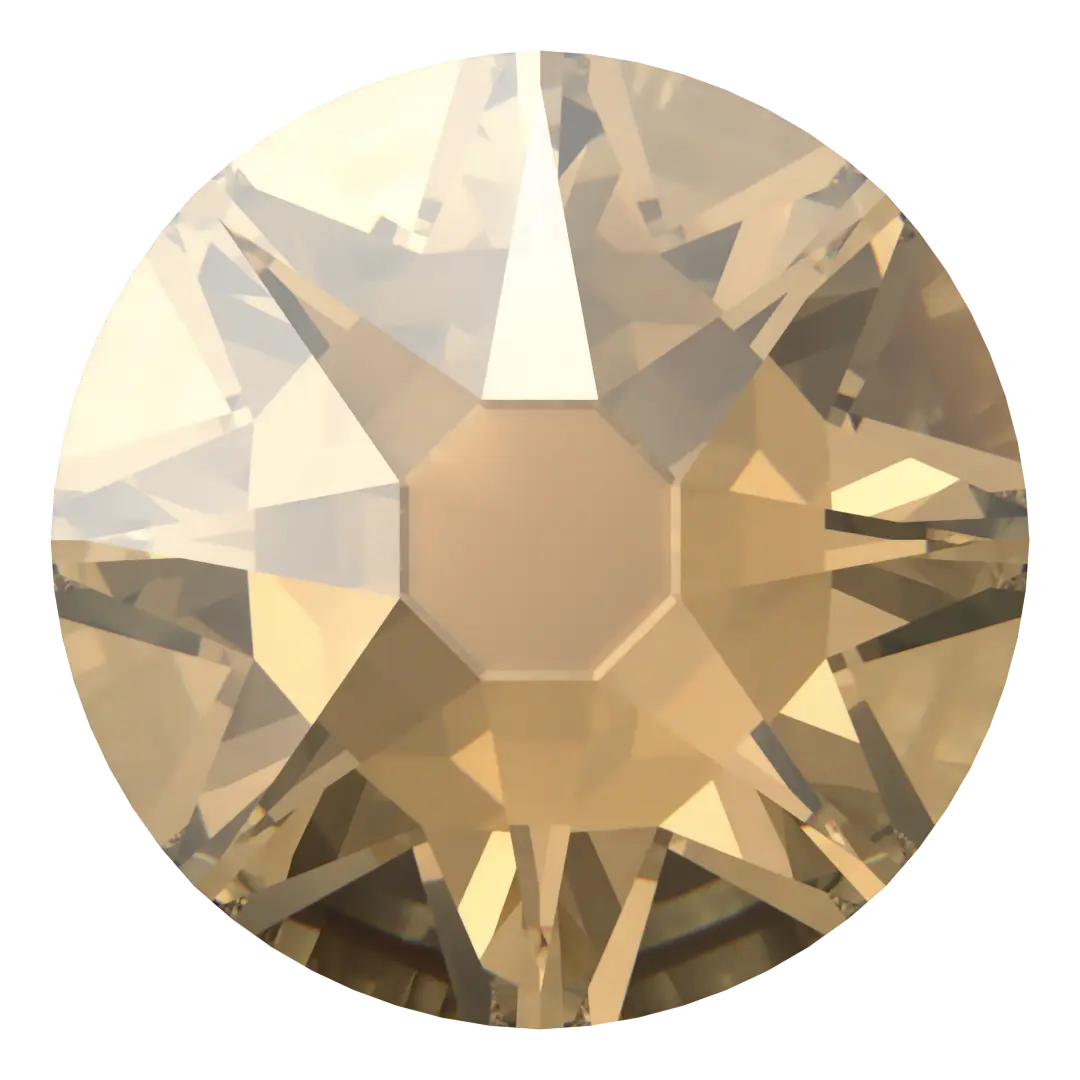 Swarovski Golden Shadow flat back rhinestone crystal non hotfix