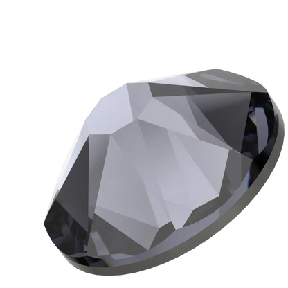 Swarovski Graphite flat back rhinestone crystal non hotfix