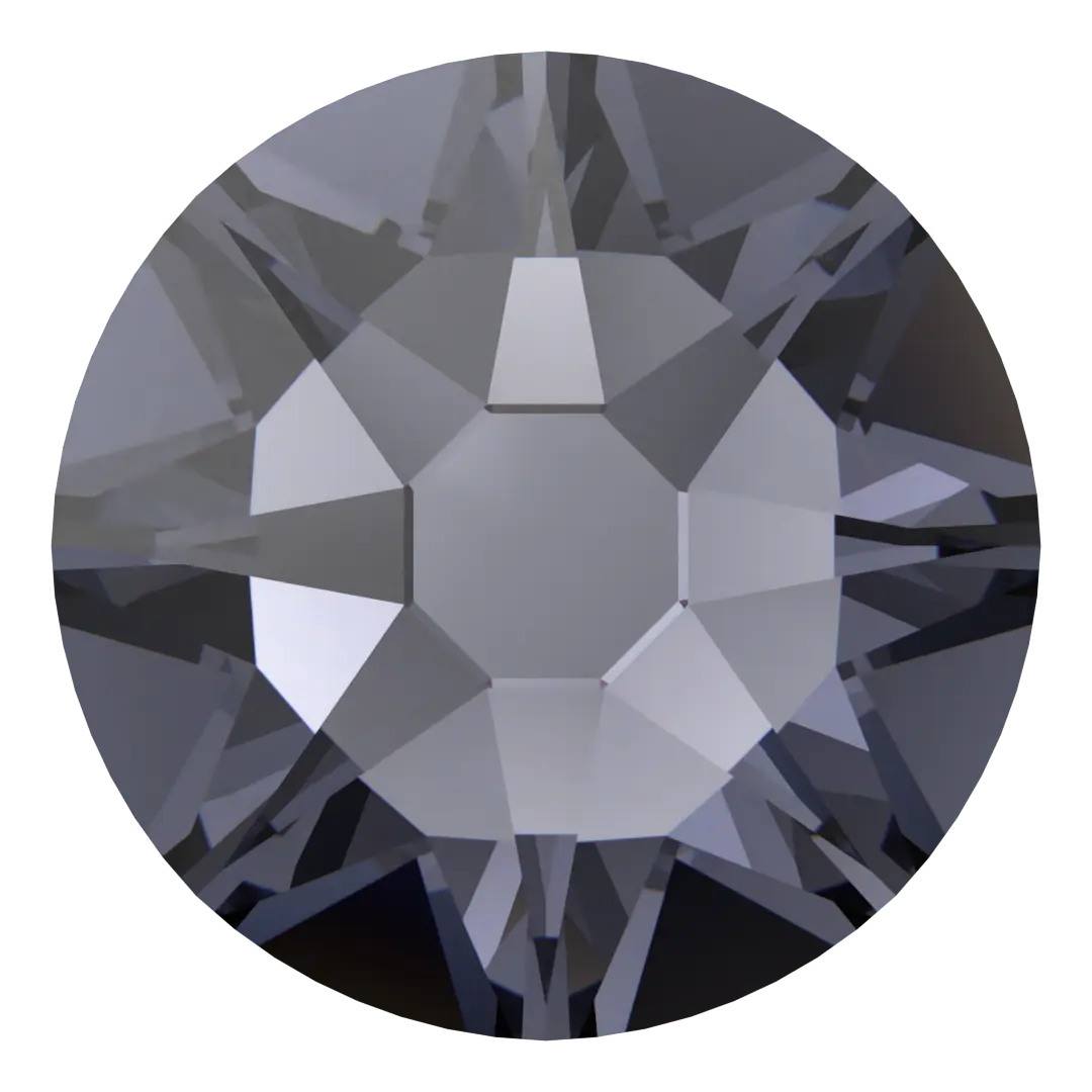 Swarovski Graphite flat back rhinestone crystal non hotfix