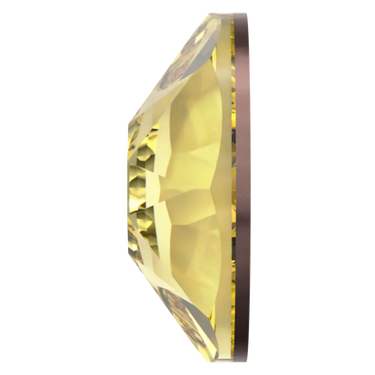 Swarovski Jonquil flat back rhinestone crystal non hotfix