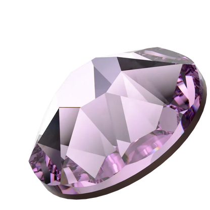 Swarovski Light Amethyst flat back rhinestone crystal non hotfix