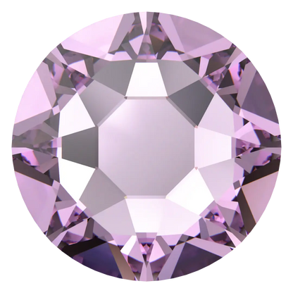 Swarovski Light Amethyst flat back rhinestone crystal non hotfix