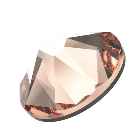 Swarovski Light Peach flat back rhinestone crystal non hotfix