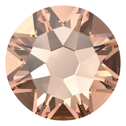 Swarovski Light Peach flat back rhinestone crystal non hotfix