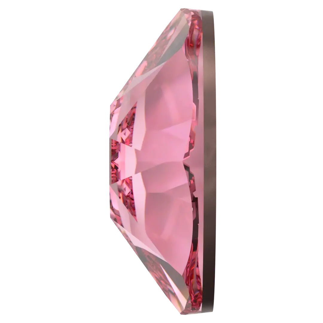 Swarovski Light Rose flat back rhinestone crystal non hotfix