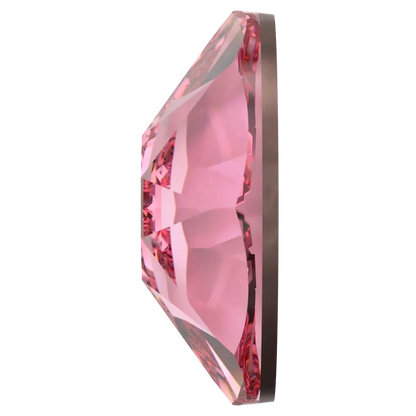 Swarovski Light Rose flat back rhinestone crystal non hotfix