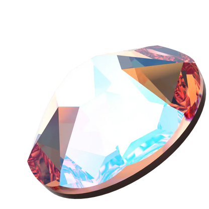 Swarovski Light Rose Shimmer flat back rhinestone crystal non hotfix