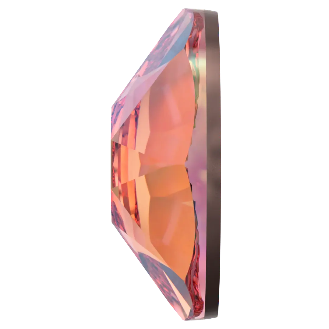 Swarovski Light Rose Shimmer flat back rhinestone crystal non hotfix