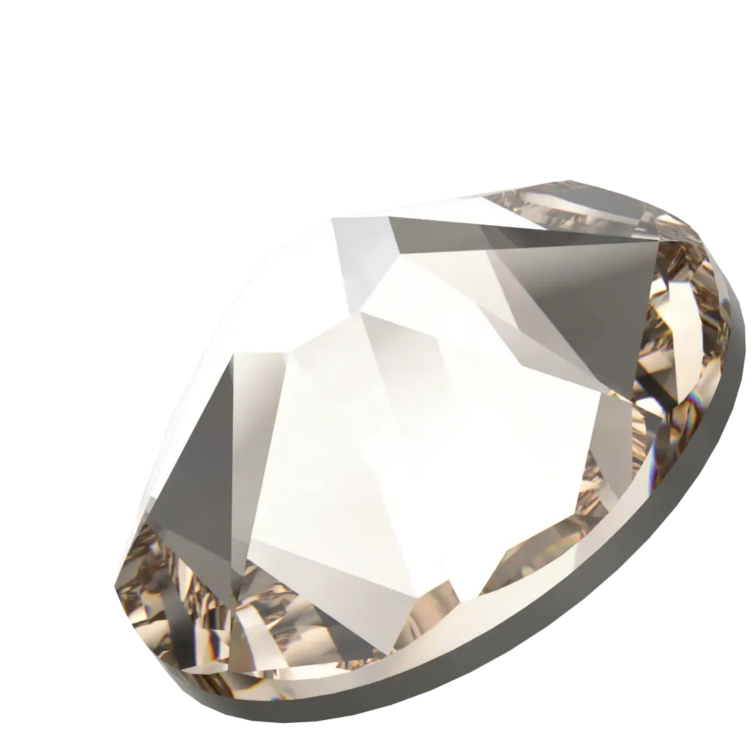 Swarovski Light Silk flat back rhinestone crystal non hotfix