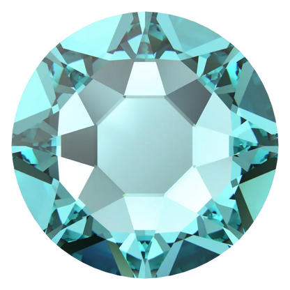 Swarovski Light Turquoise flat back rhinestone crystal non hotfix