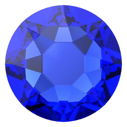 Swarovski Majestic Blue flat back rhinestone crystal non hotfix