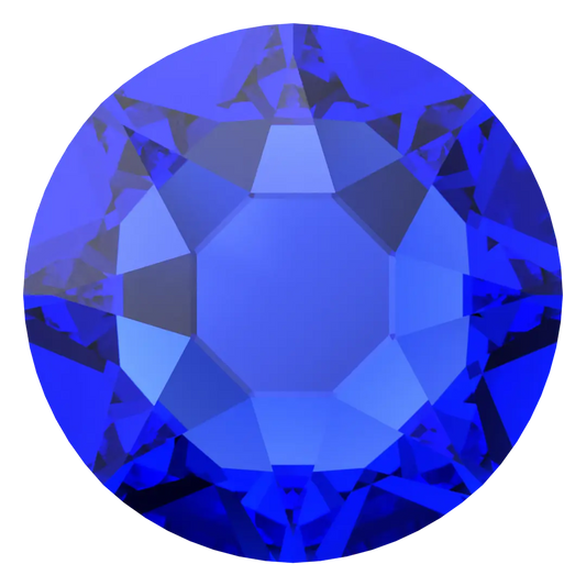 Swarovski Majestic Blue flat back rhinestone crystal non hotfix