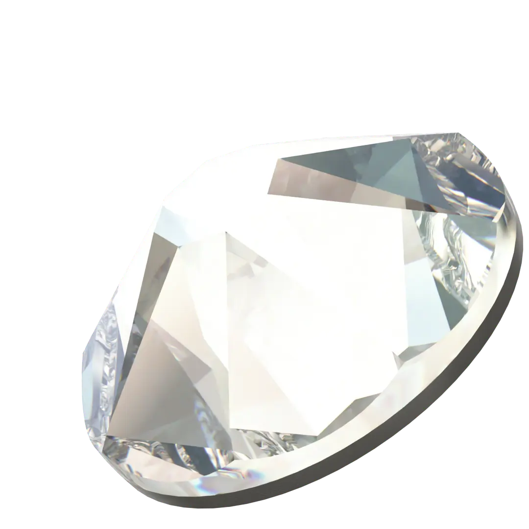 Swarovski Moon light flat back rhinestone crystal non hotfix