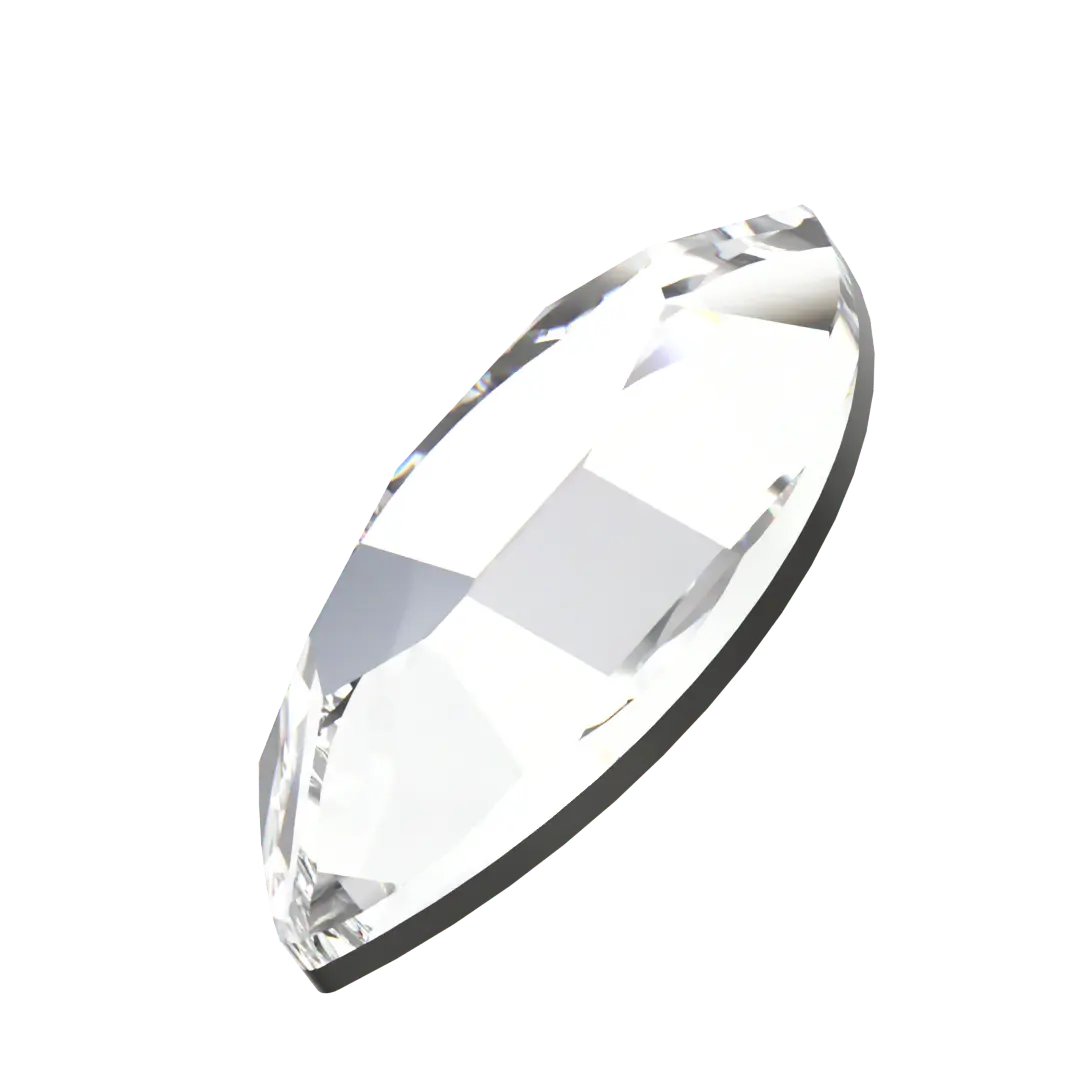 Swarovski Navette shape flat back rhinestone crystal non hotfix