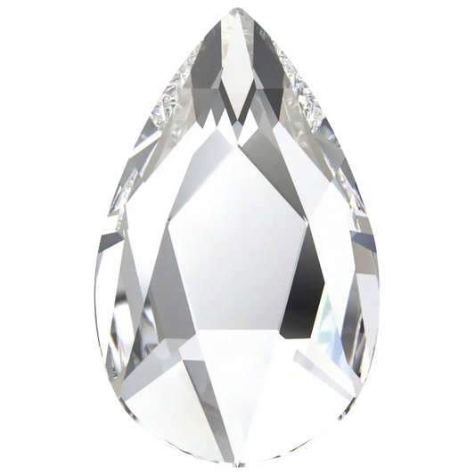 Swarovski Pear shape flat back rhinestone crystal non hotfix