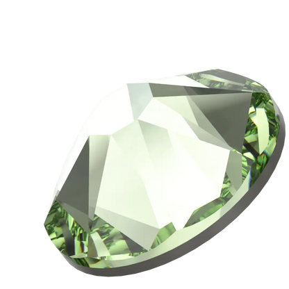 Swarovski Peridot flat back rhinestone crystal non hotfix