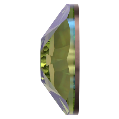 Swarovski Peridot Shimmer flat back rhinestone crystal non hotfix