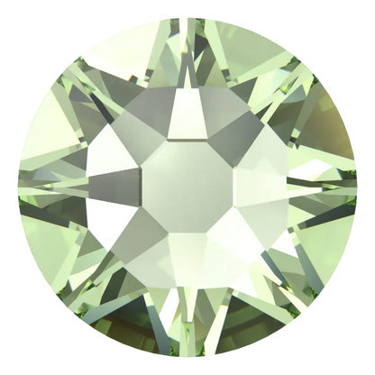 Swarovski Peridot flat back rhinestone crystal non hotfix