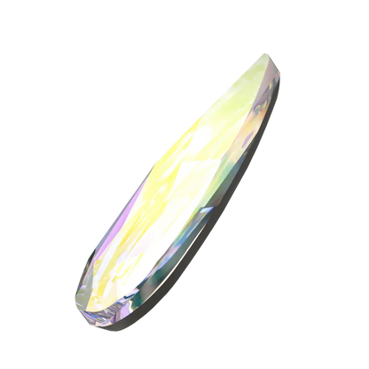 Swarovski Rain Drop shape flat back rhinestone crystal non hotfix
