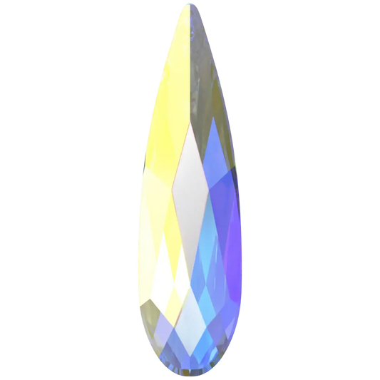 Swarovski Rain Drop shape flat back rhinestone crystal non hotfix