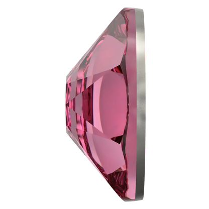 Swarovski Rose flat back rhinestone crystal non hotfix