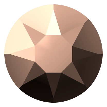 Swarovski Rose Gold flat back rhinestone crystal non hotfix