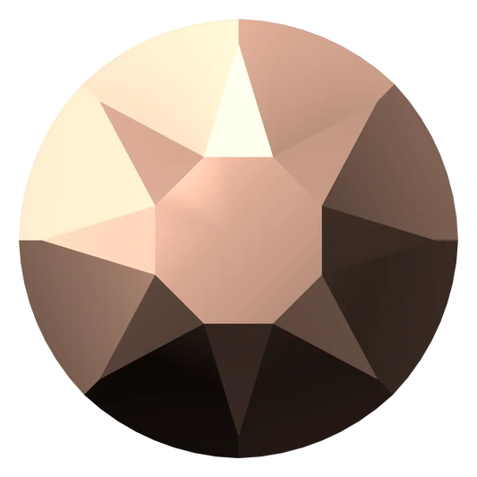 Swarovski Rose Gold flat back rhinestone crystal non hotfix