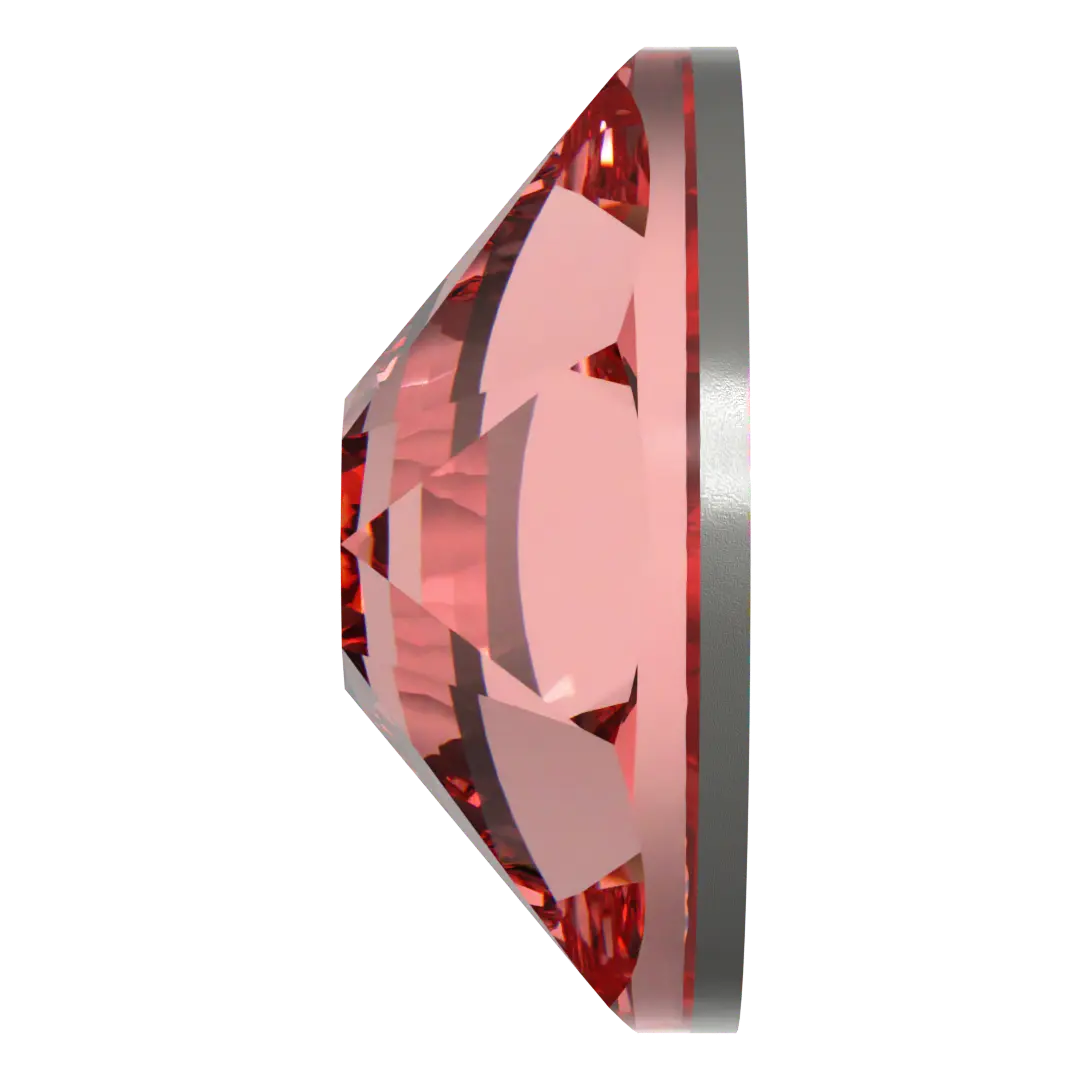 Swarovski Rose Peach flat back rhinestone crystal non hotfix