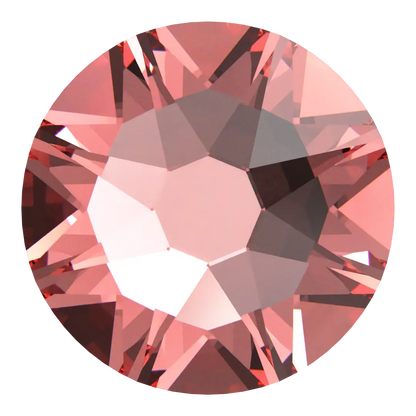 Swarovski Rose Peach flat back rhinestone crystal non hotfix